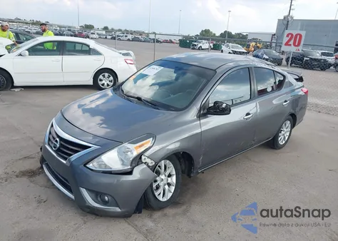 2018 Nissan Versa 1.6 Sv из США, поврежденный, VIN 3N1CN7AP8JL847827